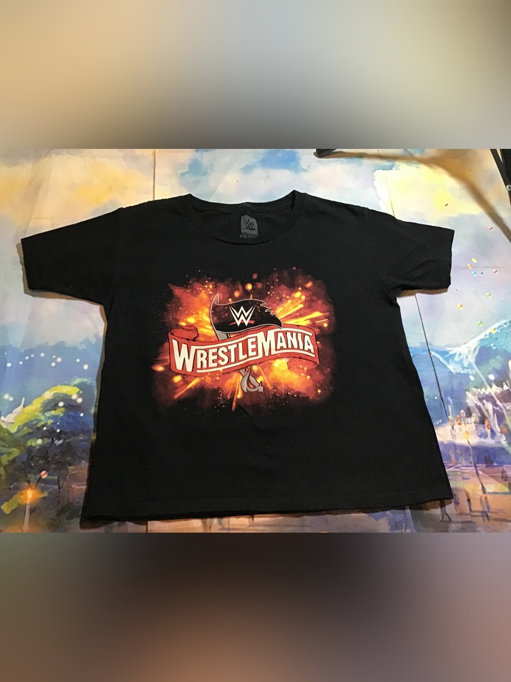 WWE Wrestlemania 36 child t-shirt 2020 size youth small